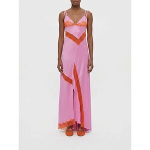 Msgm Dress Woman Pink